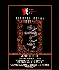 Ushuaia Metal Fest en Teatro Onìrico Sur