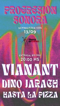 Vianant, Dino Jarach y Hasta la Pizza en Tierra de Teatro