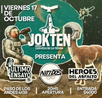 Último Ensayo, Nitidos y Héroes del Asfalto en Jokten