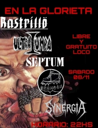 Rastrillo, Grampon, Septum y Synergia en la Glorieta