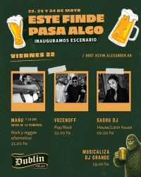 Mañu y Vozenoff en Dublin Irish Pub